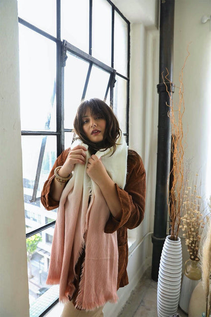 Silky Wool Ombre Scarf-Soul Flow Apparel