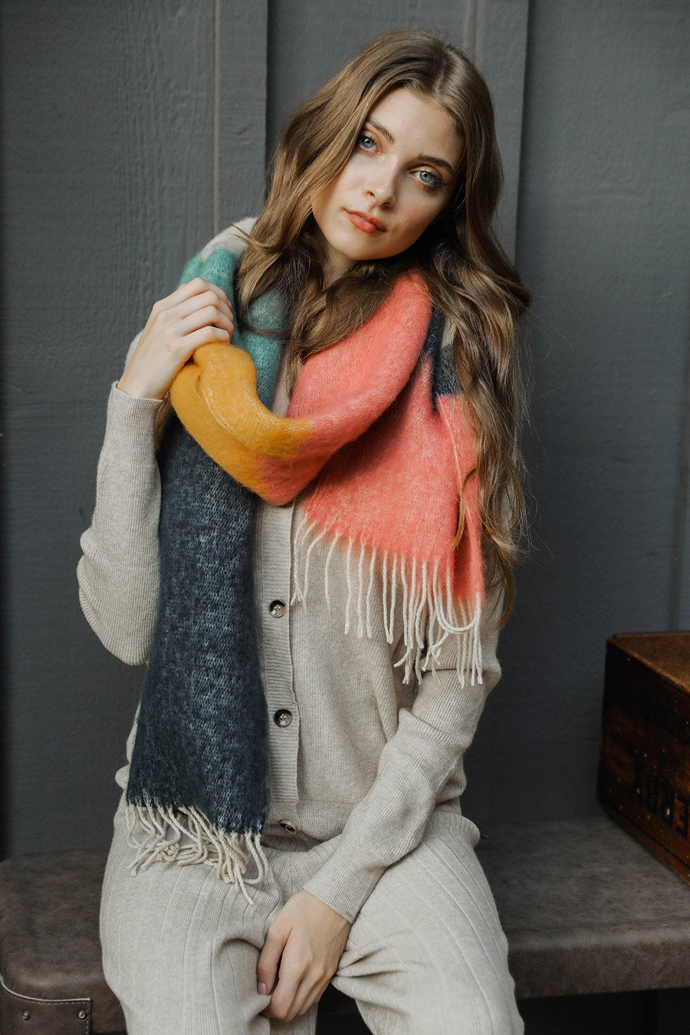 Soft Mohair Scarf - This Years Classic-Soul Flow Apparel