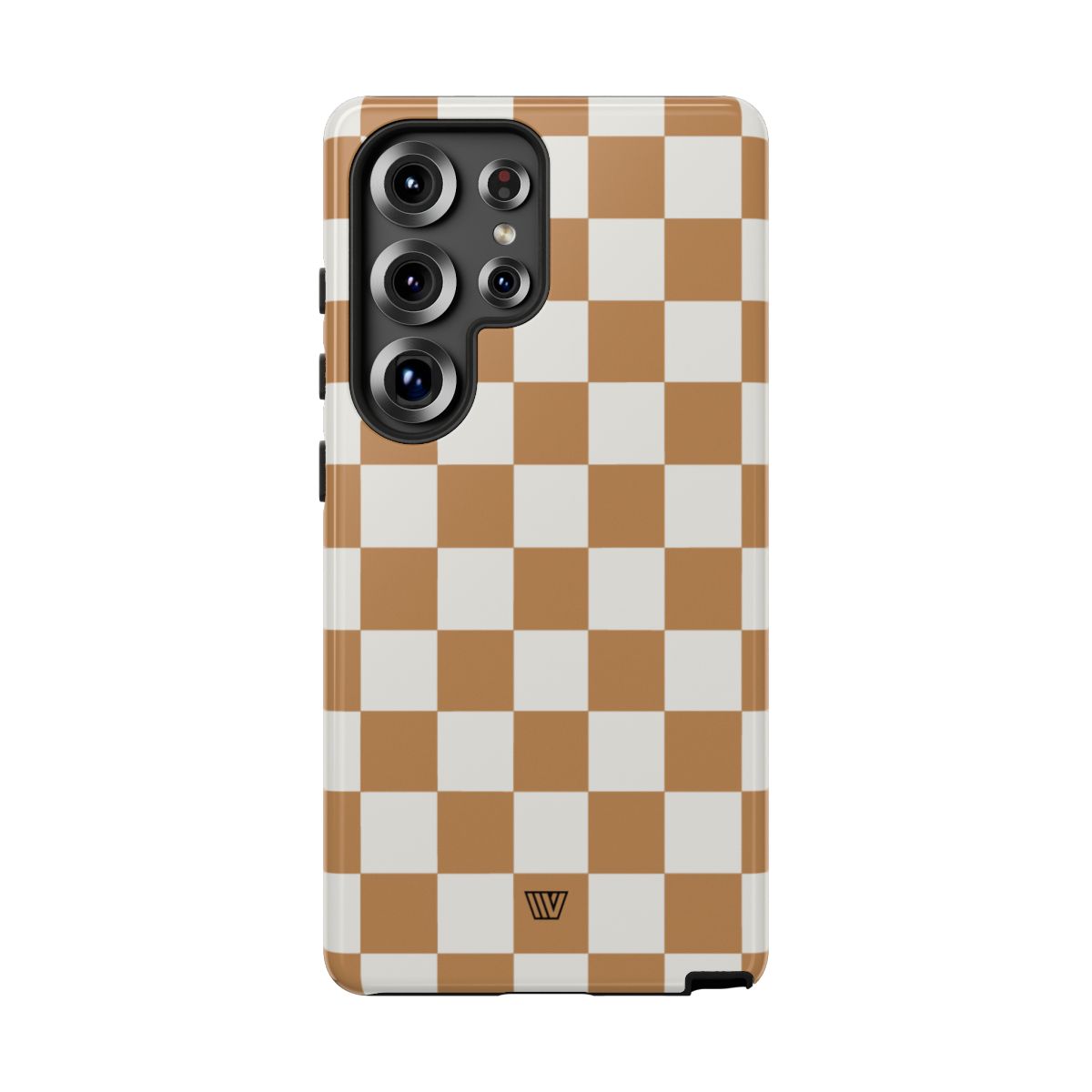 CHESTNUT CHECKERBOARD | Tough Phone Case