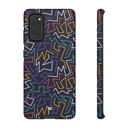 ZIGZAG NIGHT | Tough Phone Case