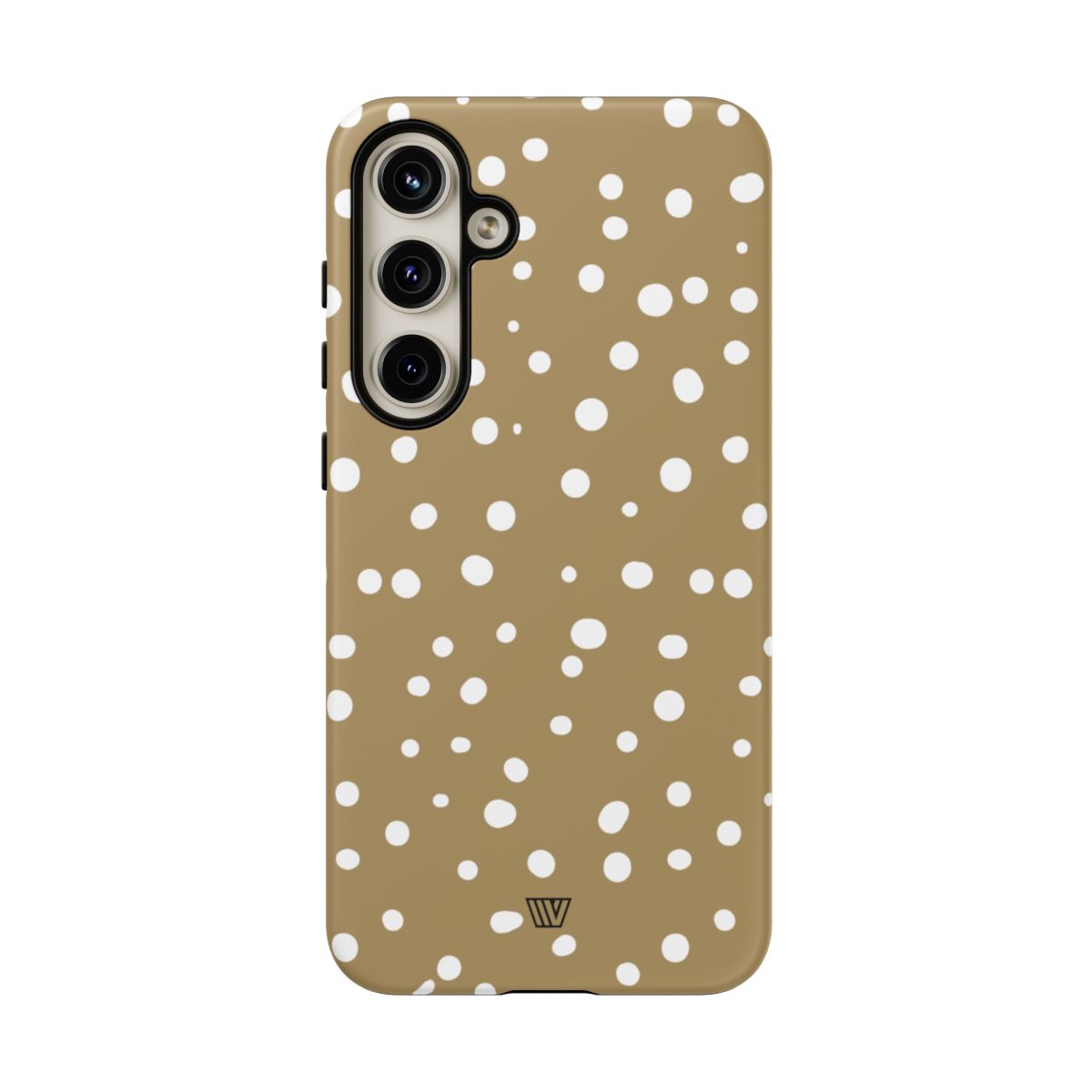 DARK BEIGE DOTS | Tough Phone Case