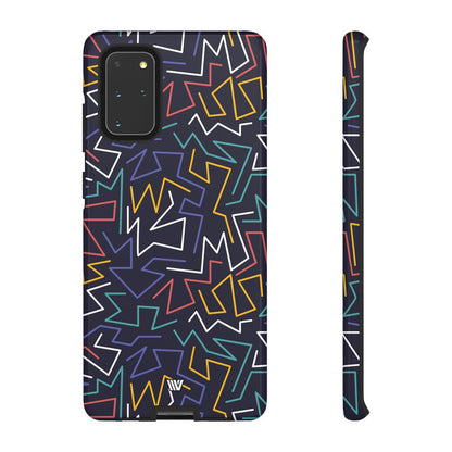 ZIGZAG NIGHT | Tough Phone Case