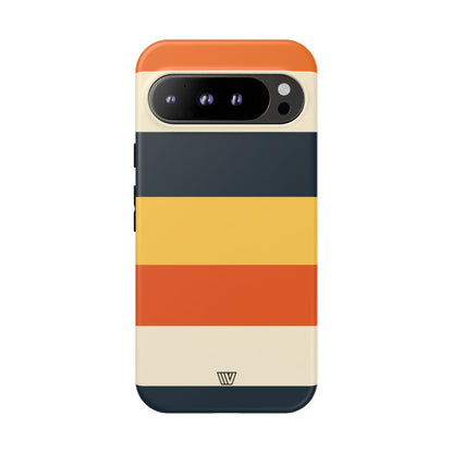 BEACH SUNSET STRIPES | Tough Phone Case