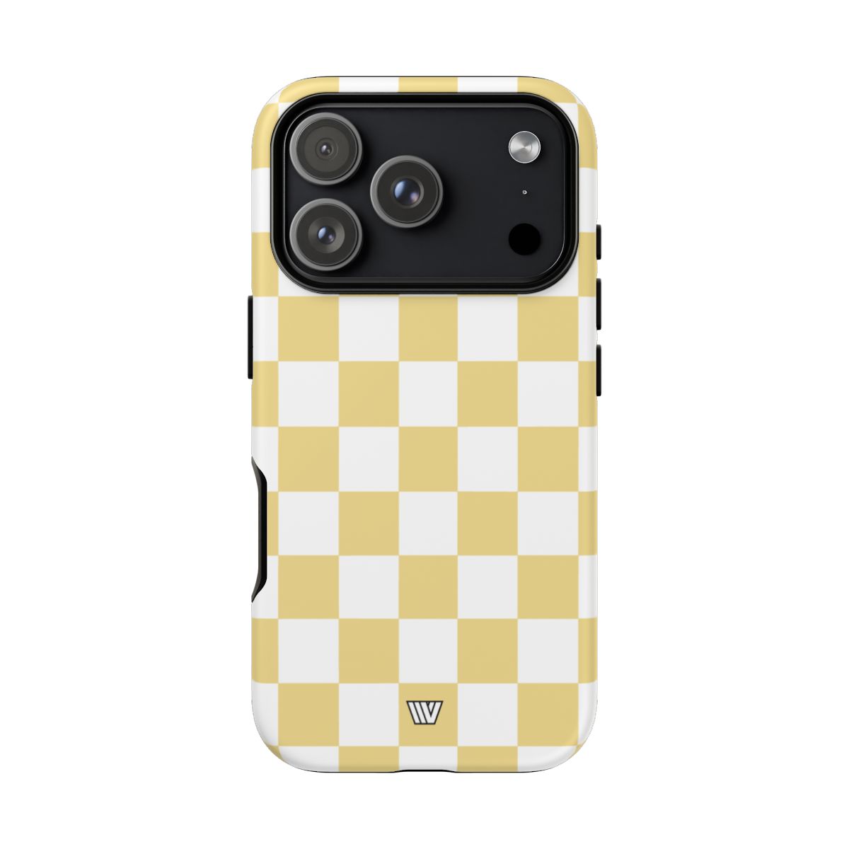 BANANA YELLOW CHECKERBOARD | Tough Phone Case
