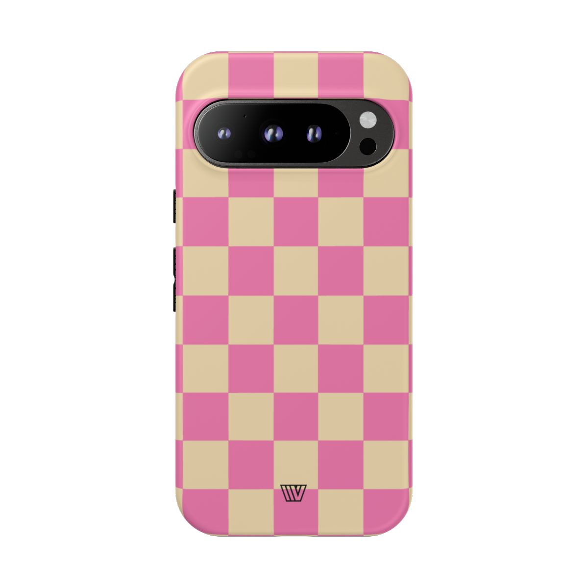 PINK TAN CHECKERBOARD | Tough Phone Case