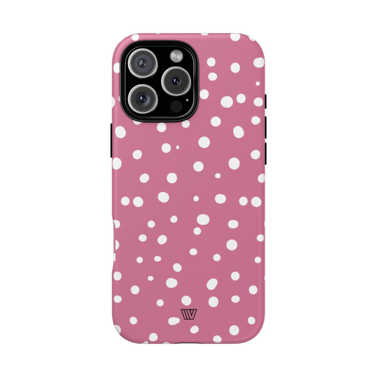 BLUSH RED DOTS | Tough Phone Case