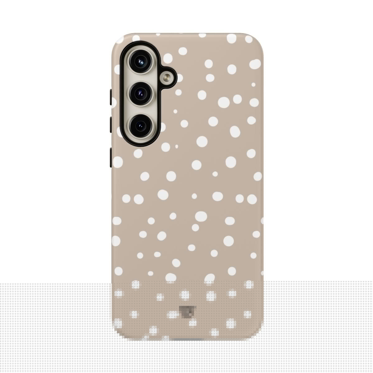 BEIGE DOTS | Tough Phone Case