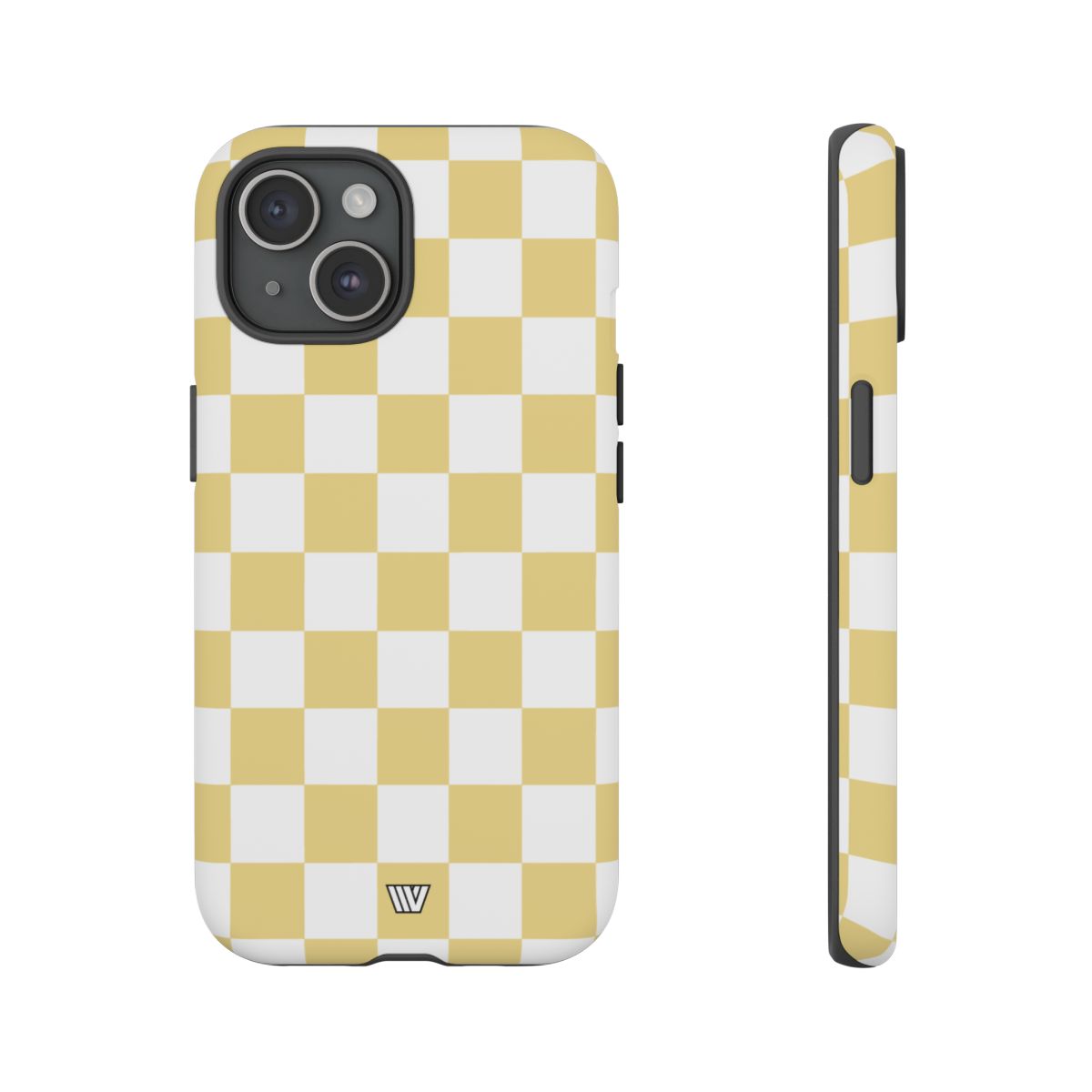 BANANA YELLOW CHECKERBOARD | Tough Phone Case