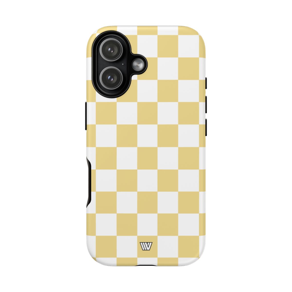 BANANA YELLOW CHECKERBOARD | Tough Phone Case