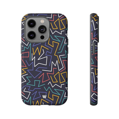 ZIGZAG NIGHT | Tough Phone Case