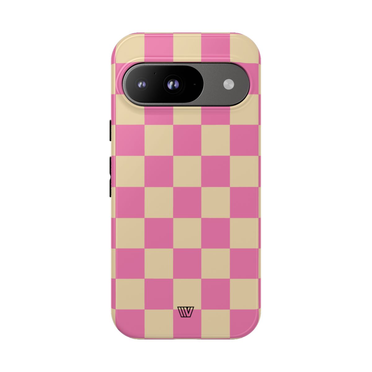 PINK TAN CHECKERBOARD | Tough Phone Case