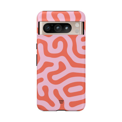 CORAL ORGANIC LINES | Tough Phone Case