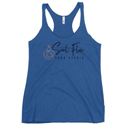 Soul Flow Yoga Studio Women's Racerback Tank-Soul Flow Apparel