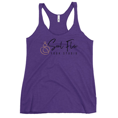 Soul Flow Yoga Studio Women's Racerback Tank-Soul Flow Apparel