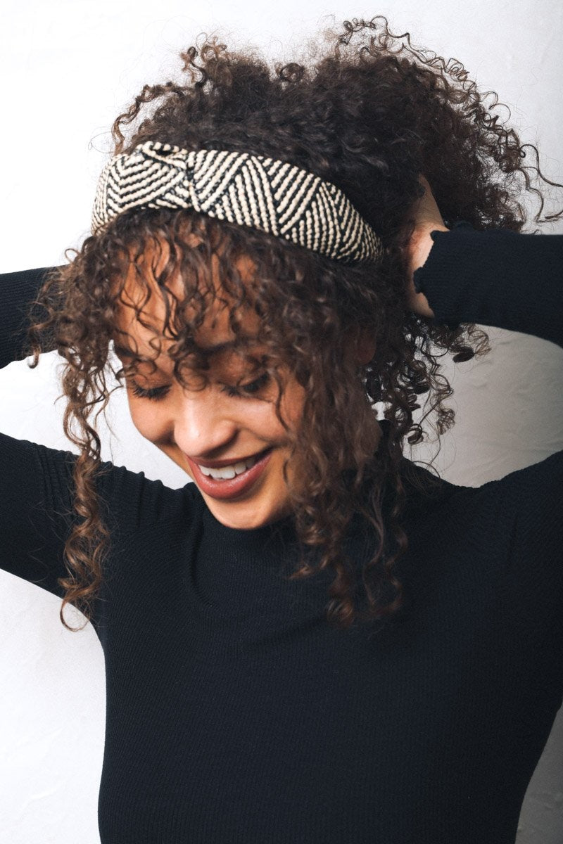 Straw Rattan Knotted Headband-Soul Flow Apparel