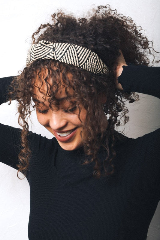 Straw Rattan Knotted Headband-Soul Flow Apparel
