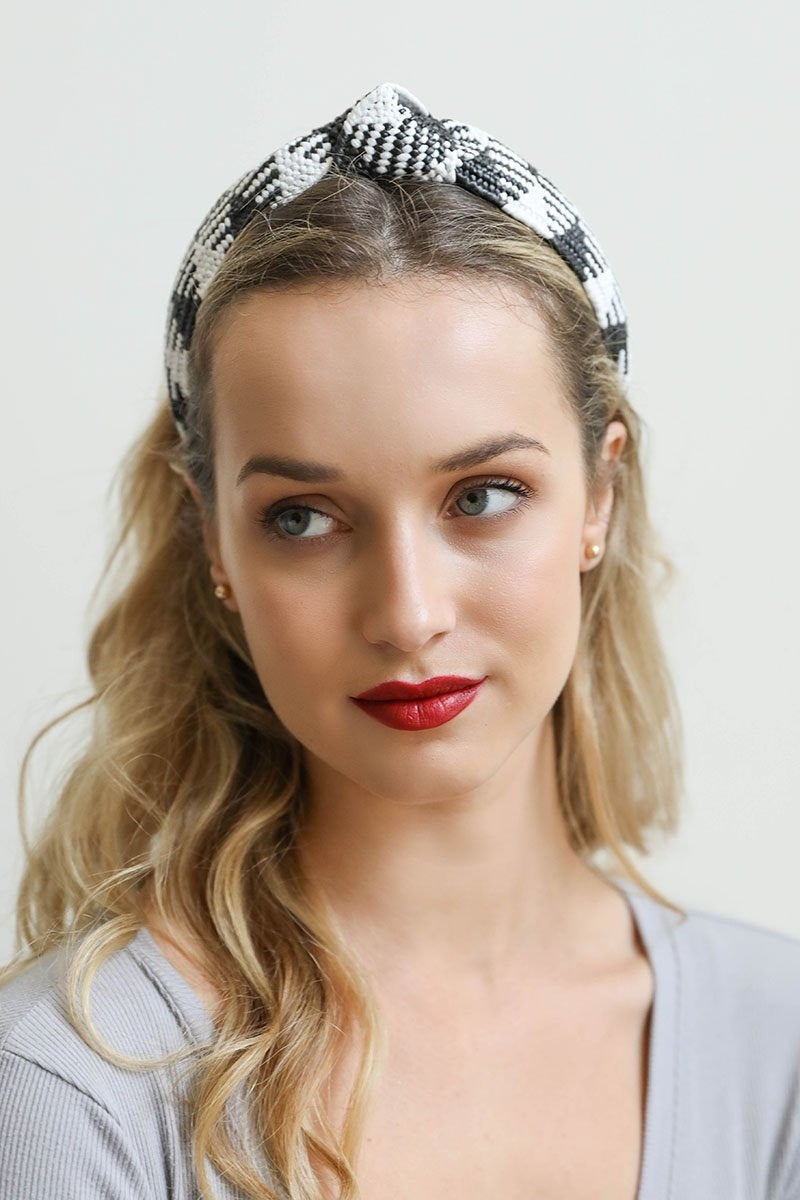 Straw Rattan Knotted Headband-Soul Flow Apparel