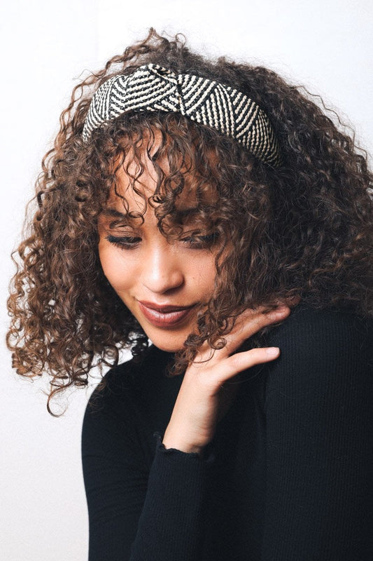Straw Rattan Knotted Headband-Soul Flow Apparel