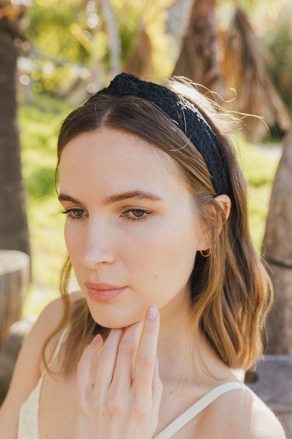 Embroidered Floral Knot Headband – Elegant and Stylish-Soul Flow Apparel
