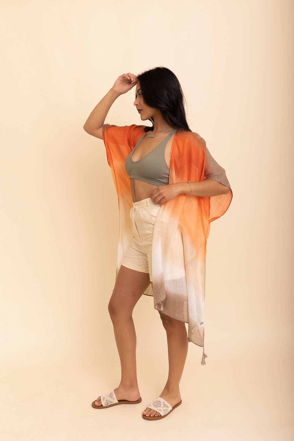 Summer Multi Gradient Kimono-Soul Flow Apparel