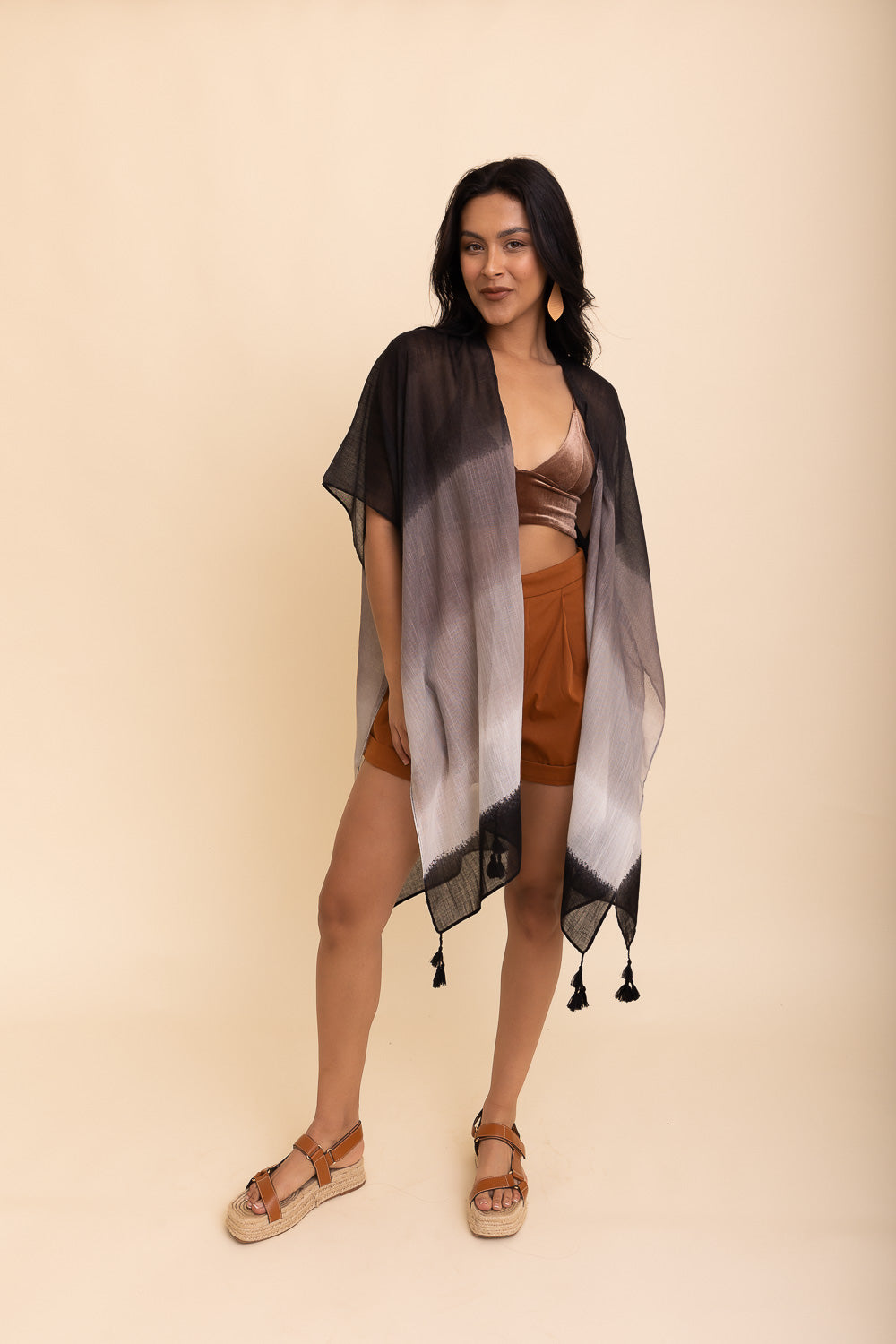 Summer Multi Gradient Kimono-Soul Flow Apparel