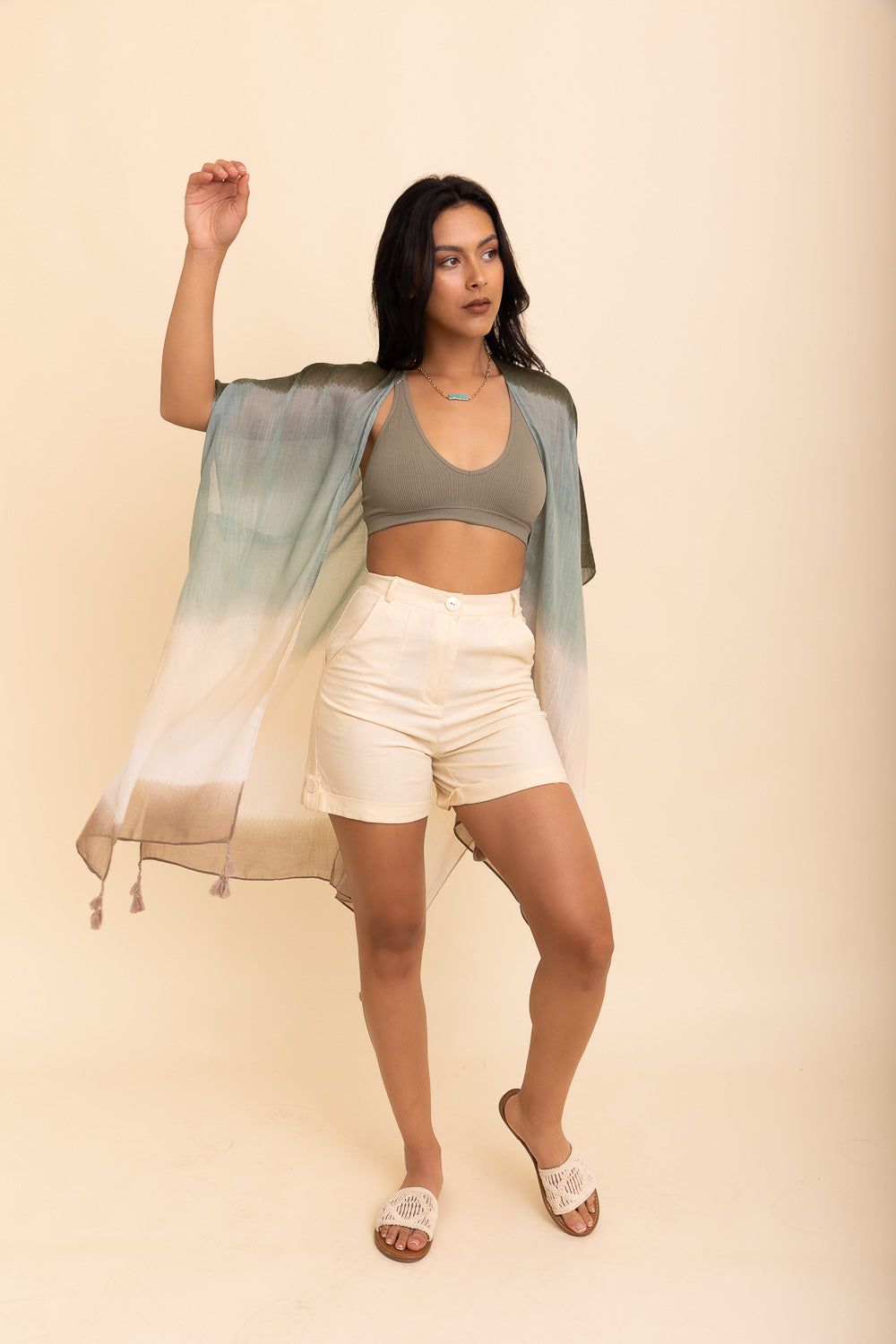 Summer Multi Gradient Kimono-Soul Flow Apparel