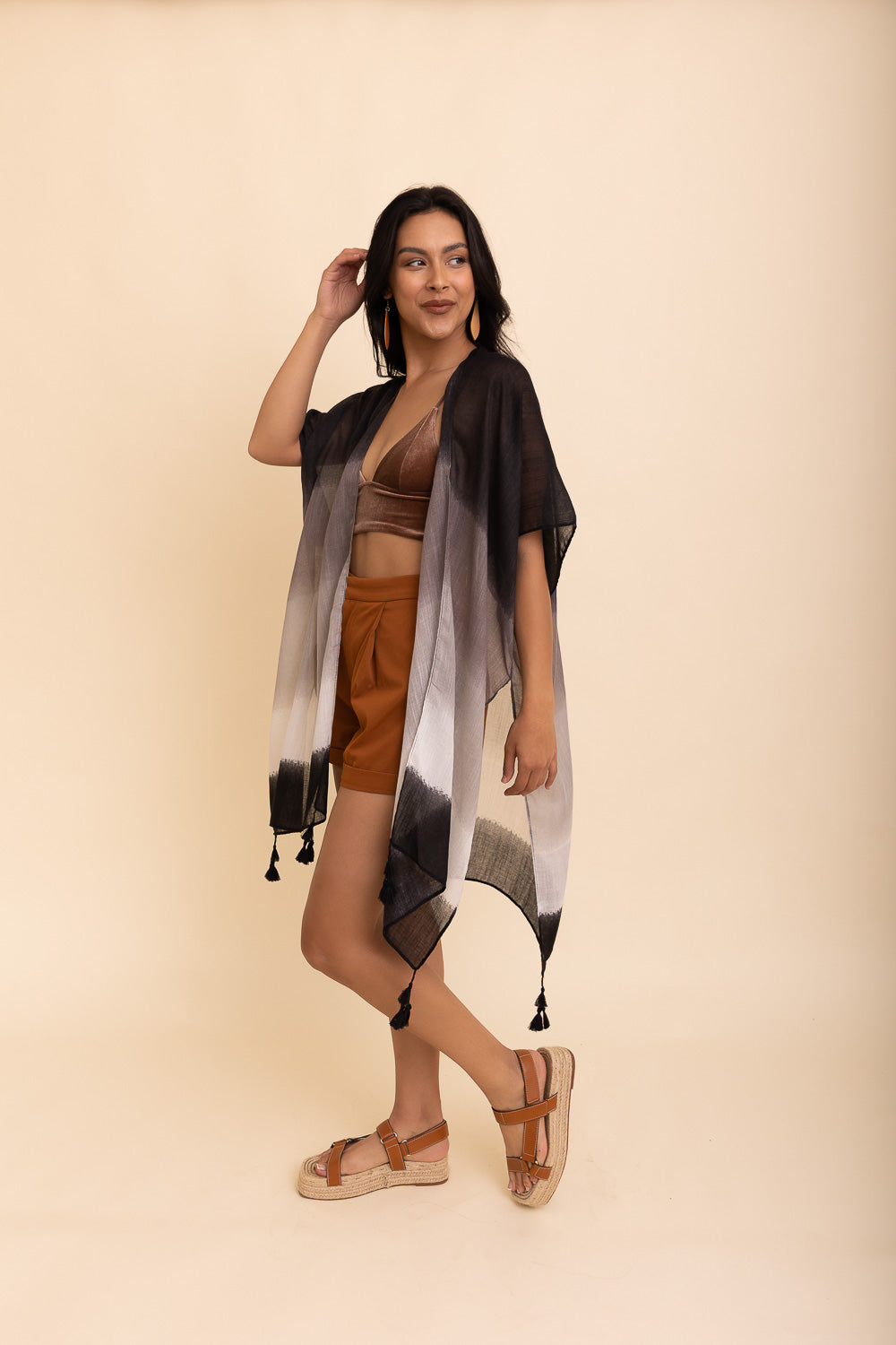 Summer Multi Gradient Kimono-Soul Flow Apparel