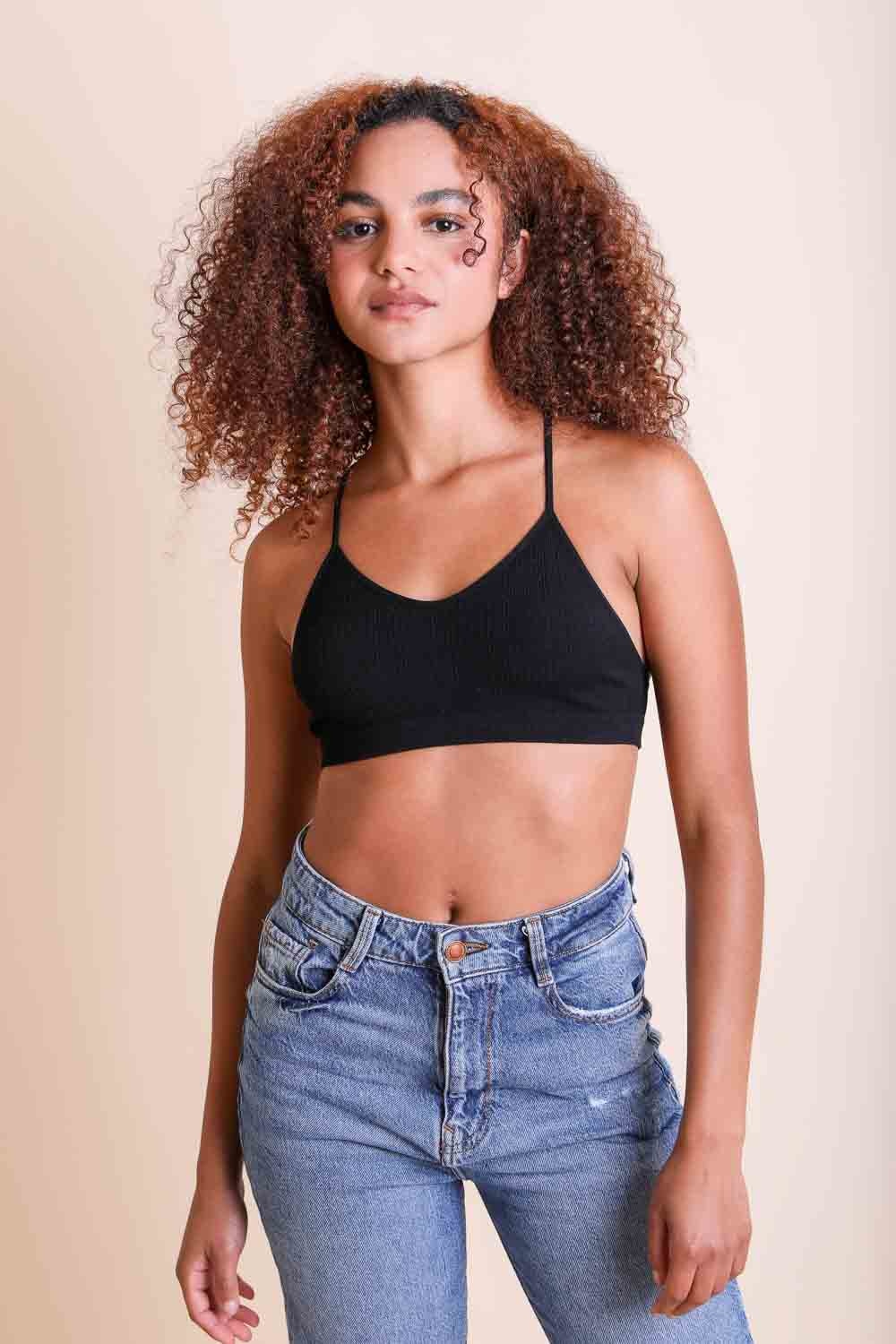 Tattoo Back Bralette – Seamless Design with Mesh Detail-Soul Flow Apparel