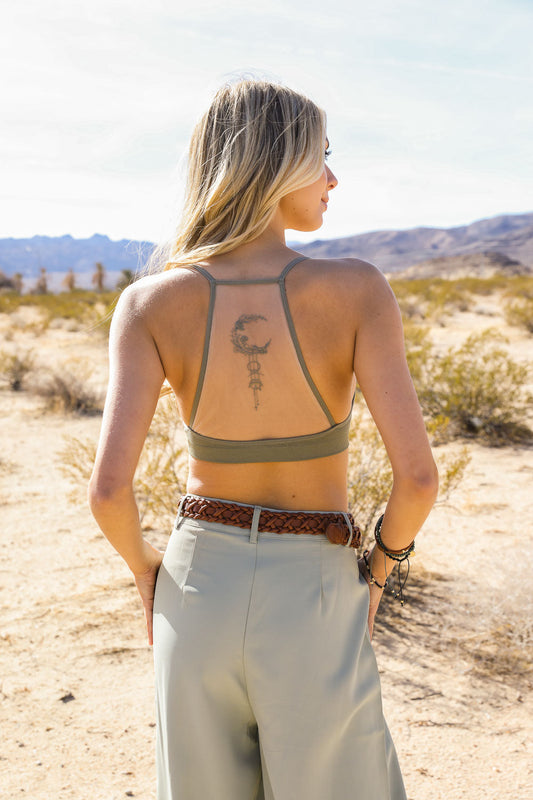 The Crescent Moon Dream Catcher Bralette ????-Soul Flow Apparel