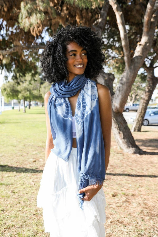 Soul Flow Apparel | Boho Tie Dye Karma Scarf