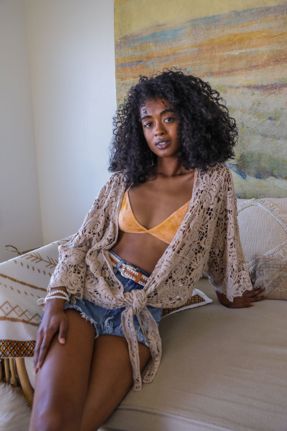 Tie-Dye Triangle Style Bralette-Soul Flow Apparel