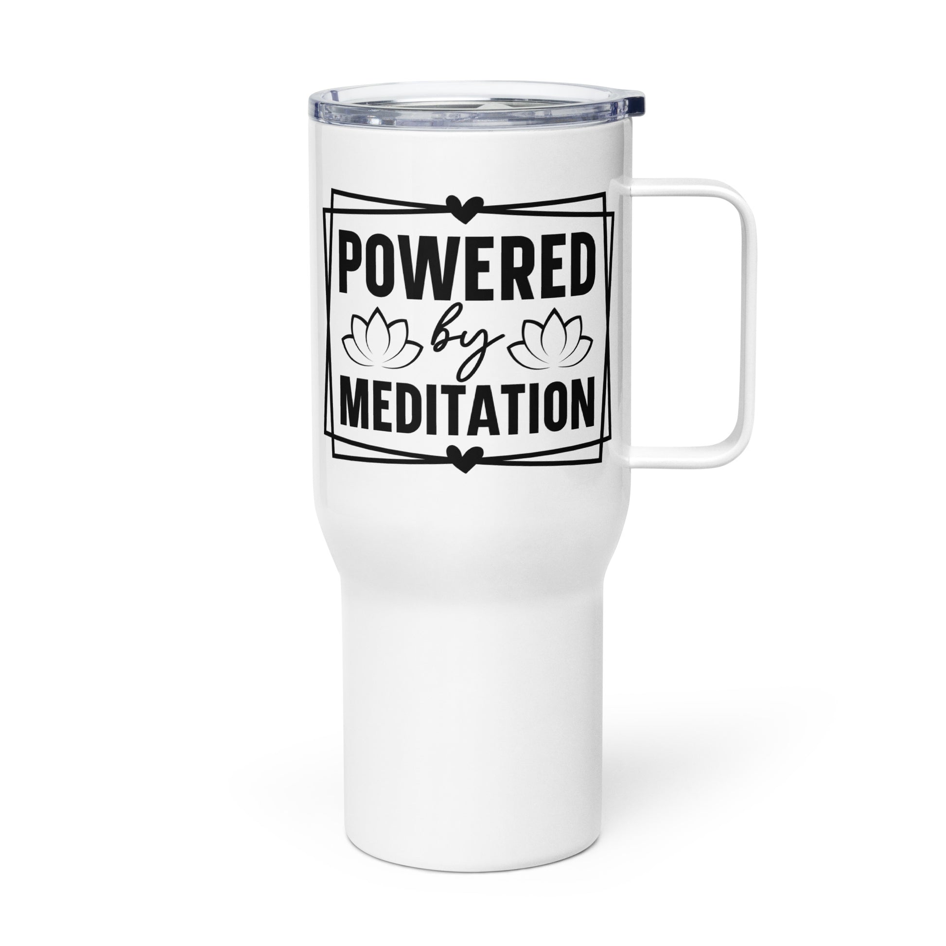 Powered By Meditation Tumbler-Soul Flow Apparel