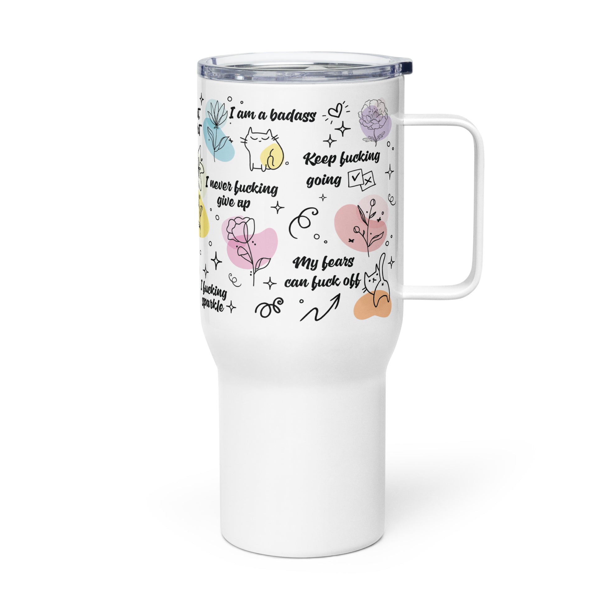 Badass Self Motivation Tumbler-Soul Flow Apparel
