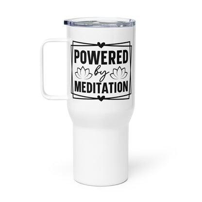 Powered By Meditation Tumbler-Soul Flow Apparel