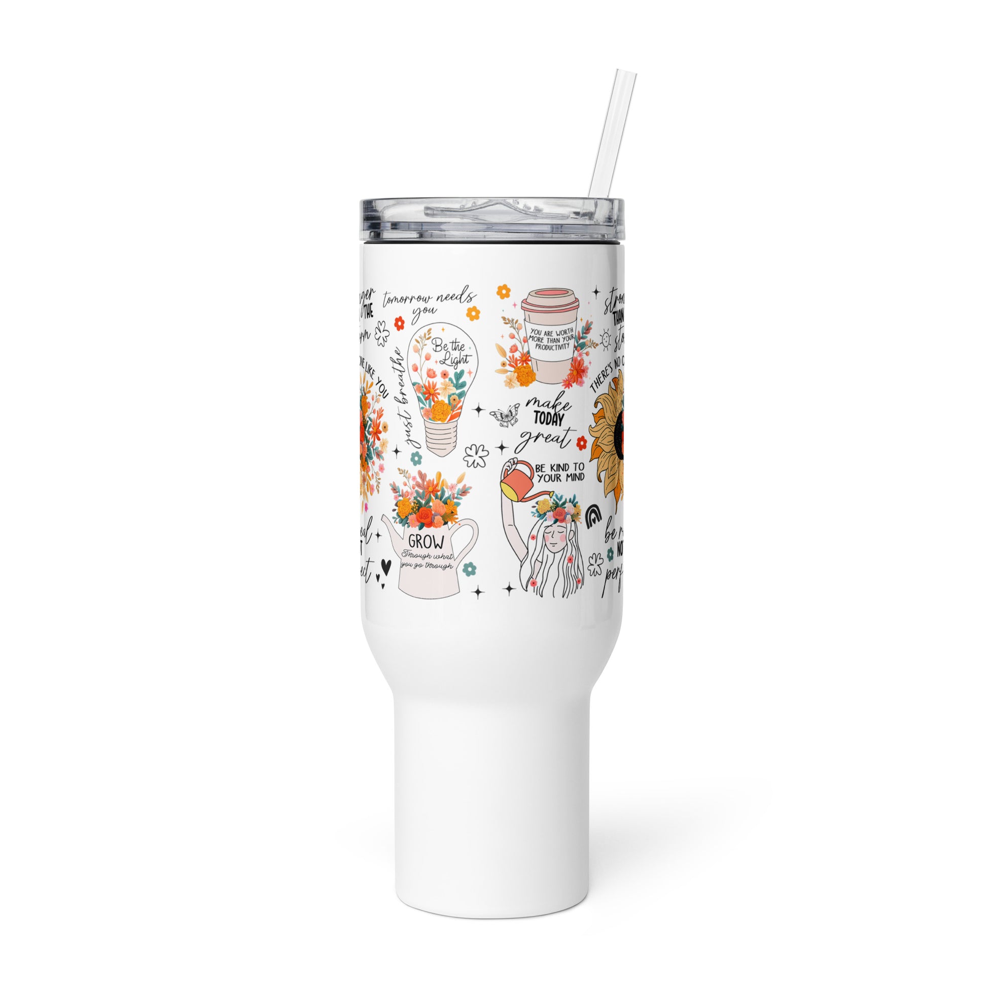 Feed Your Mind Tumbler-Soul Flow Apparel