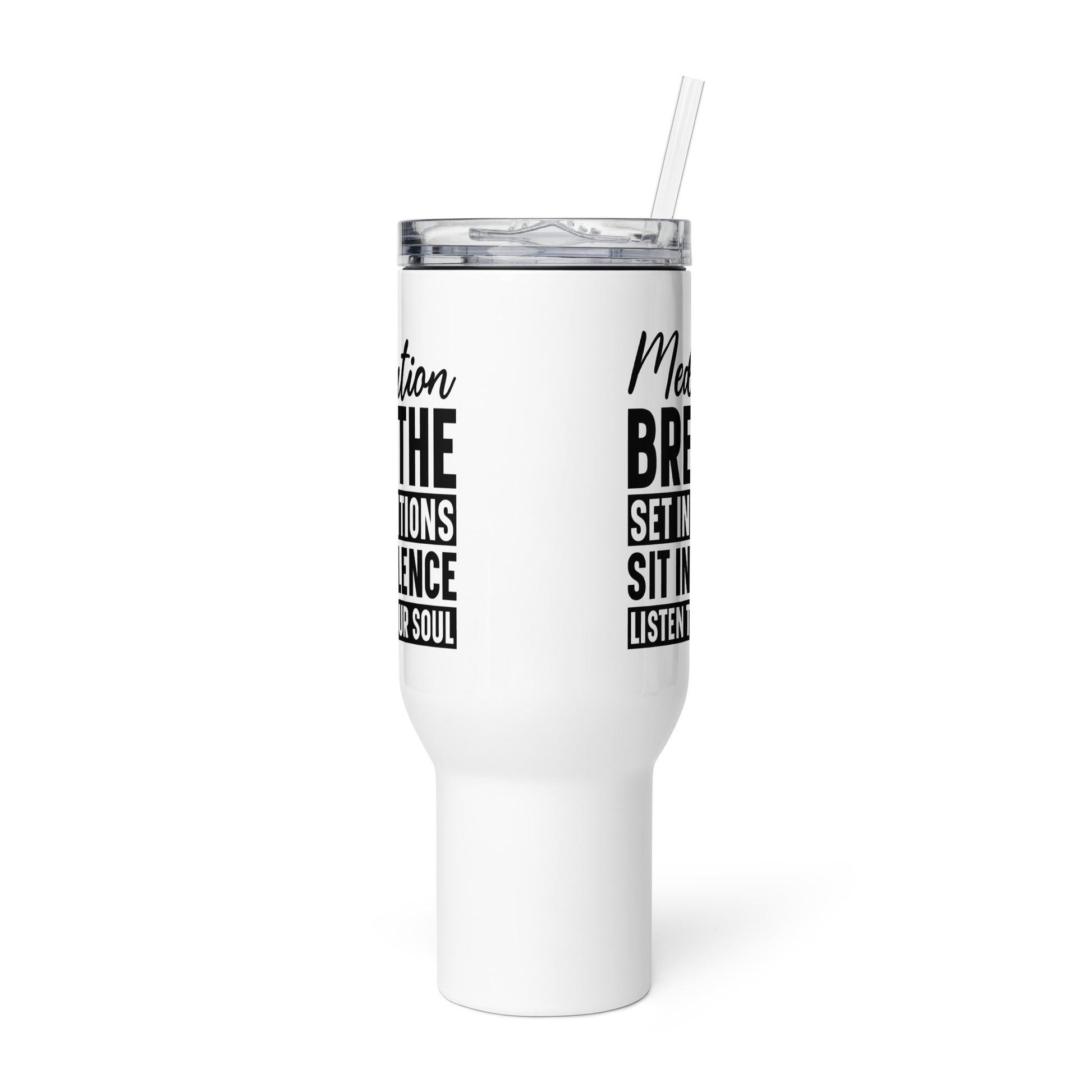 Sit In Silence Tumbler-Soul Flow Apparel