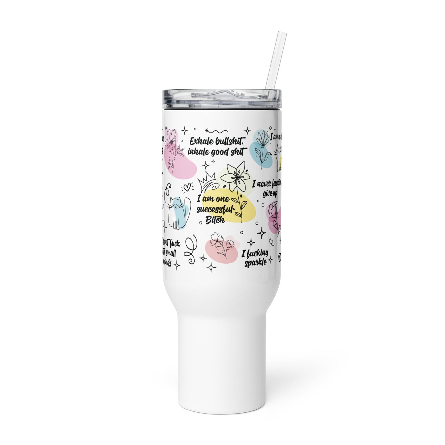 Badass Self Motivation Tumbler-Soul Flow Apparel