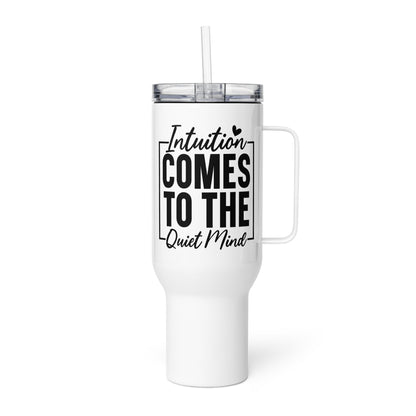 Intuition Comes To A Quiet Mind Tumbler-Soul Flow Apparel