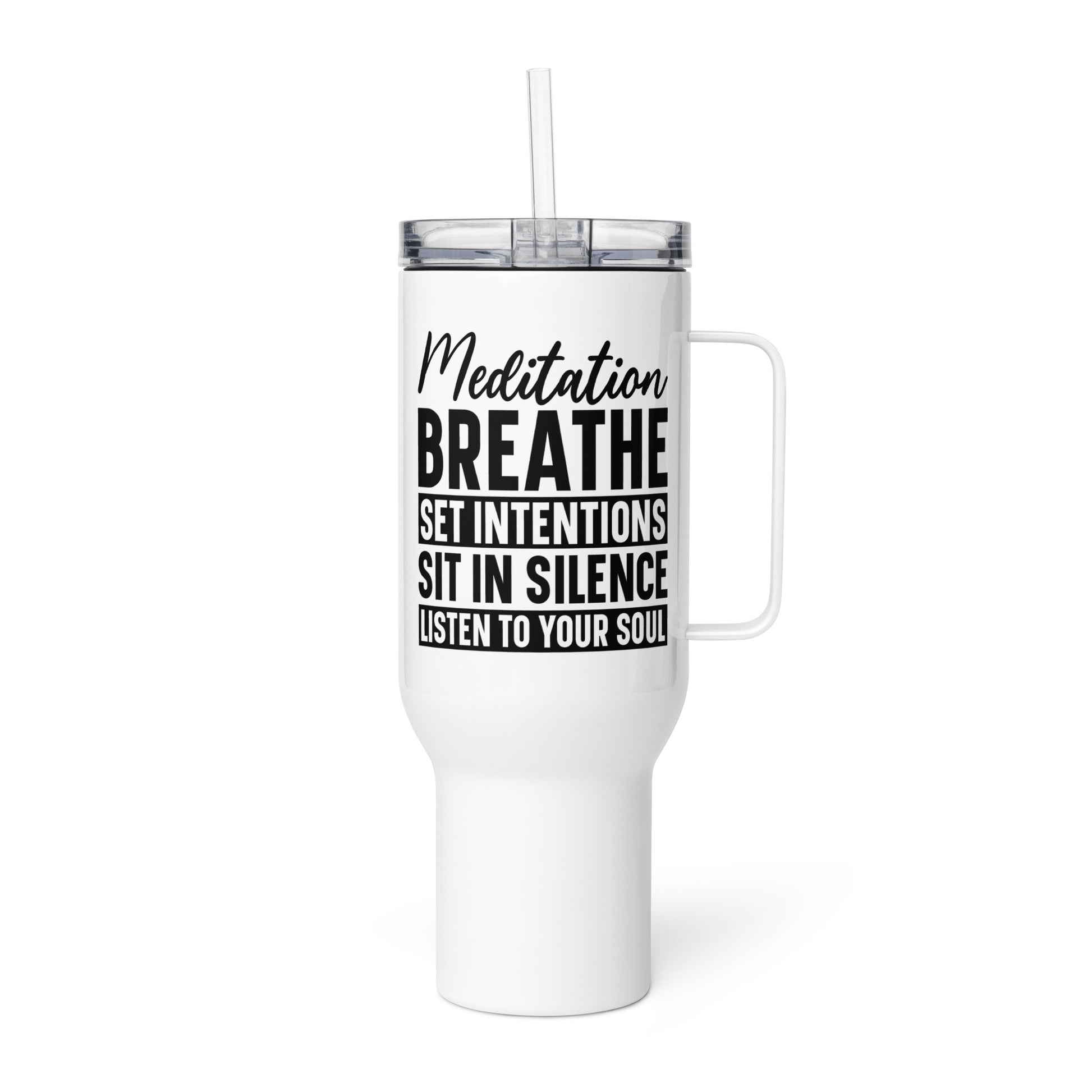 Sit In Silence Tumbler-Soul Flow Apparel