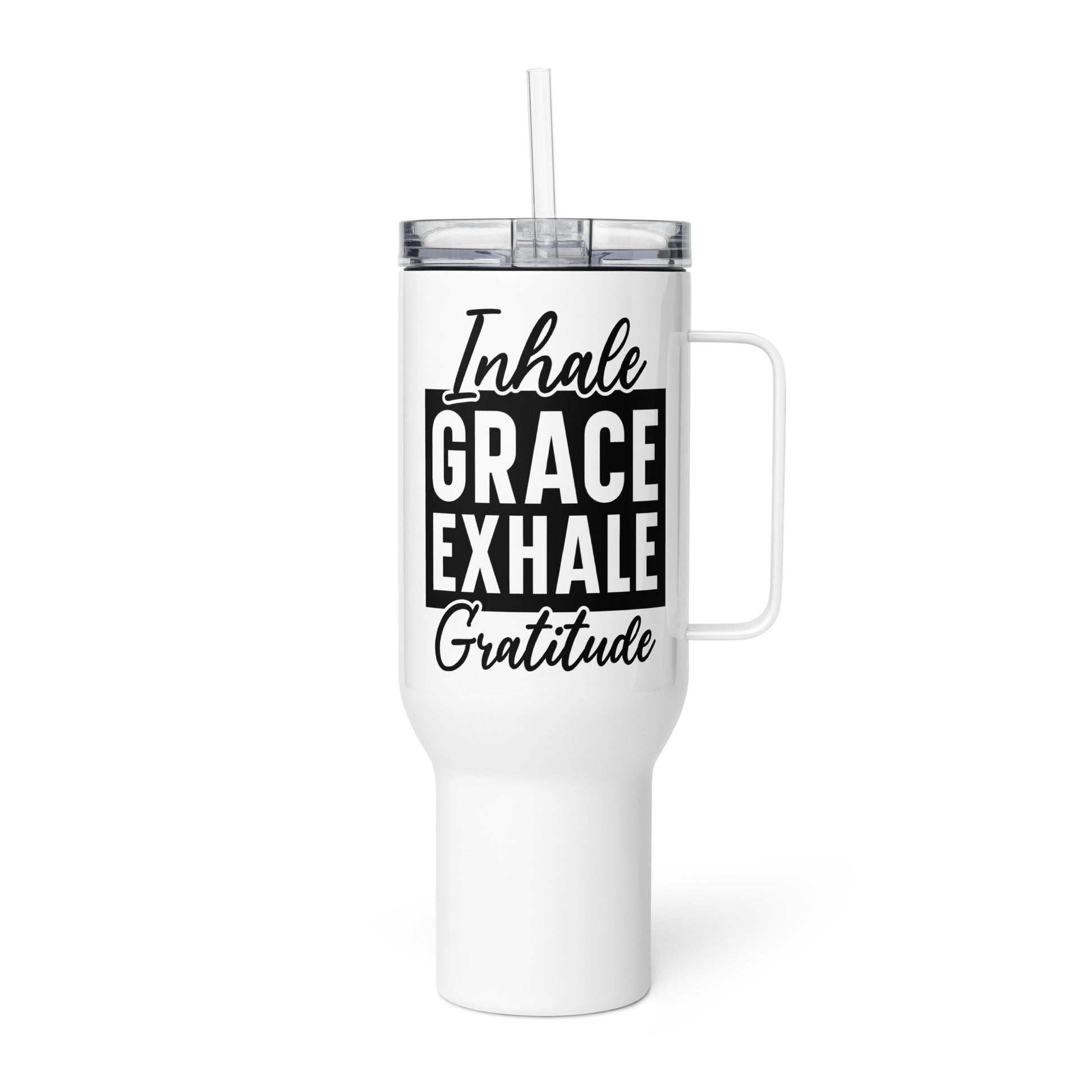 Inhale Grace, Exhale Gratitude Tumbler-Soul Flow Apparel