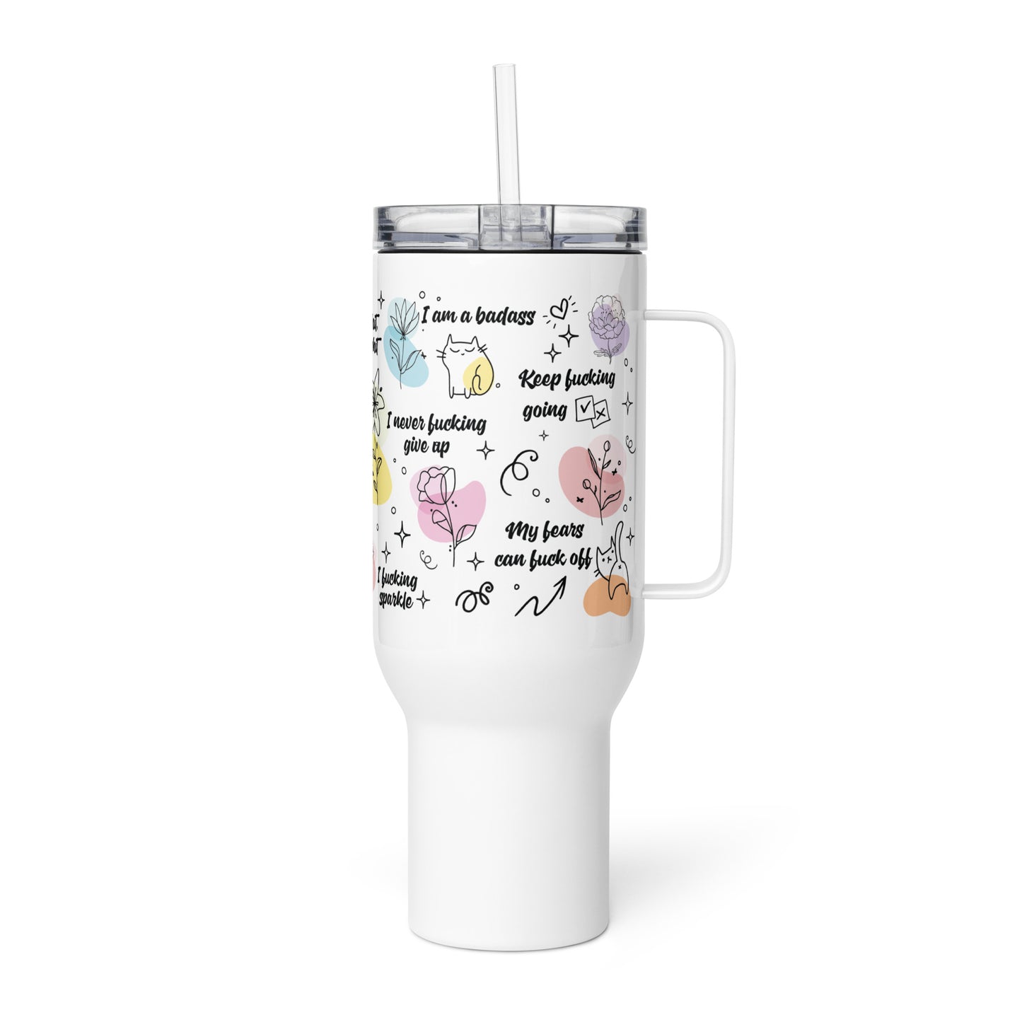 Badass Self Motivation Tumbler-Soul Flow Apparel