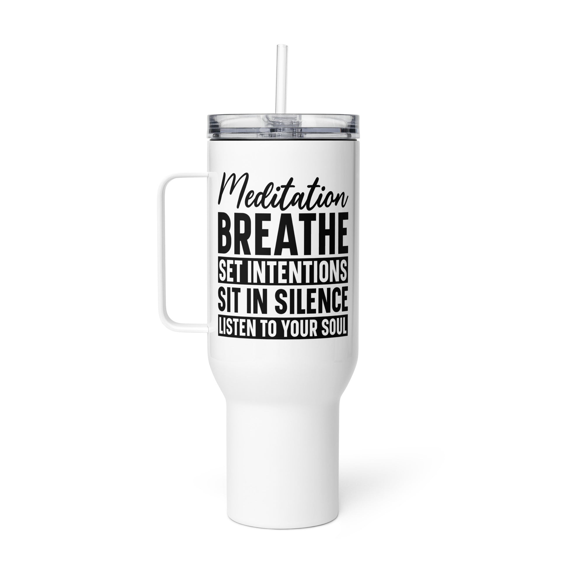 Sit In Silence Tumbler-Soul Flow Apparel