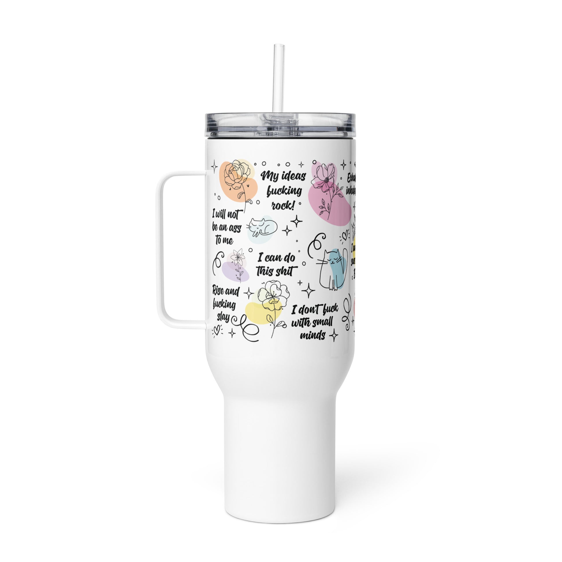 Badass Self Motivation Tumbler-Soul Flow Apparel