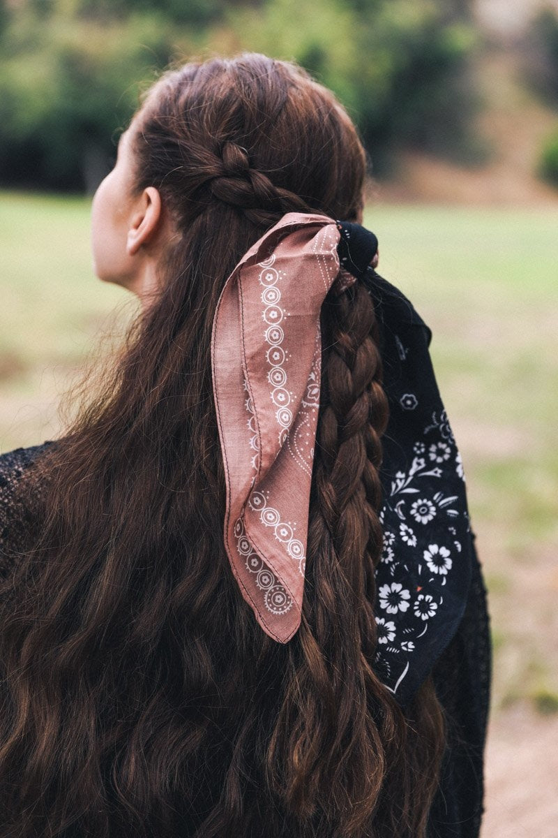 Two-Tone Western Bandana-Soul Flow Apparel
