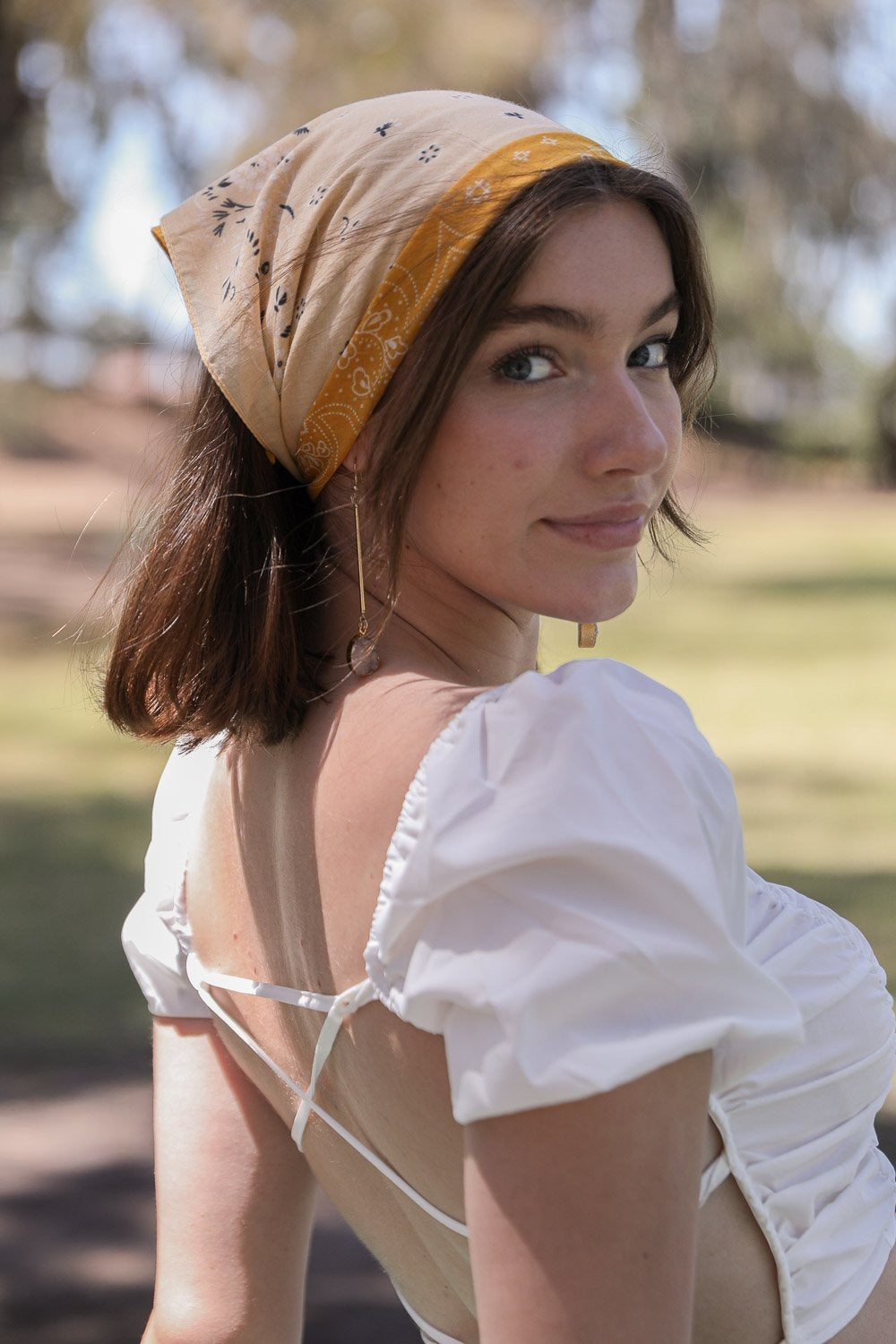 Two-Tone Western Bandana-Soul Flow Apparel