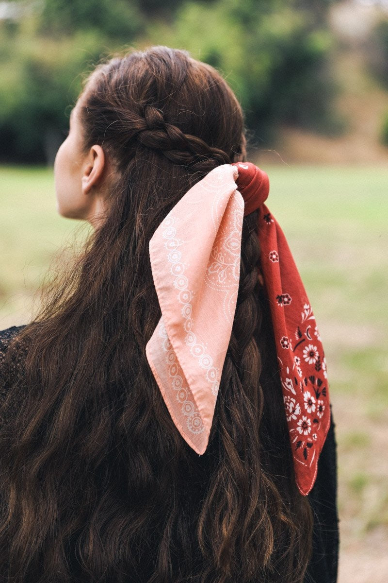 Two-Tone Western Bandana-Soul Flow Apparel