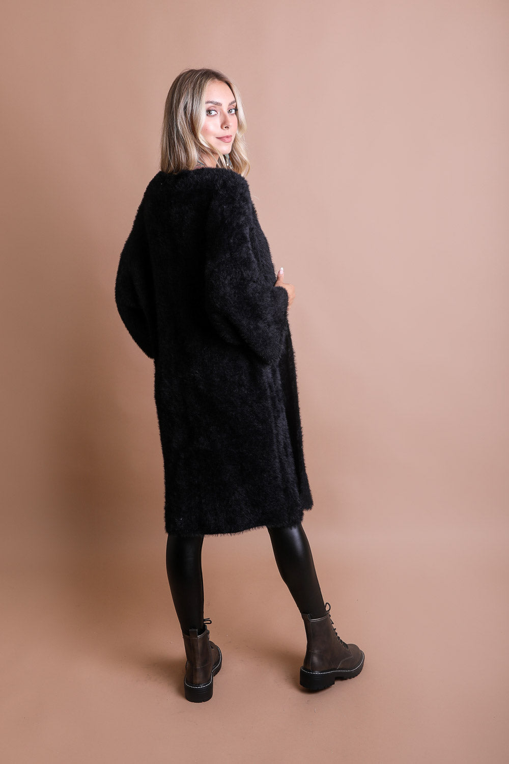 Ultra-Soft Luxe Mohair Knit Cardigan-Soul Flow Apparel