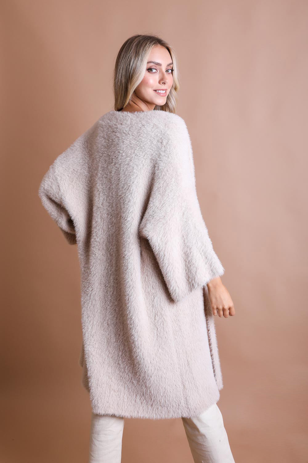Ultra-Soft Luxe Mohair Knit Cardigan-Soul Flow Apparel