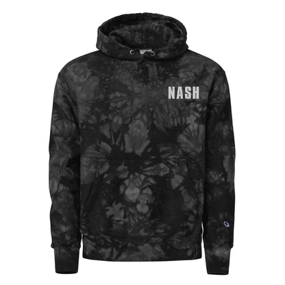 Nash Embroidered Unisex Champion tie-dye hoodie-Soul Flow Apparel