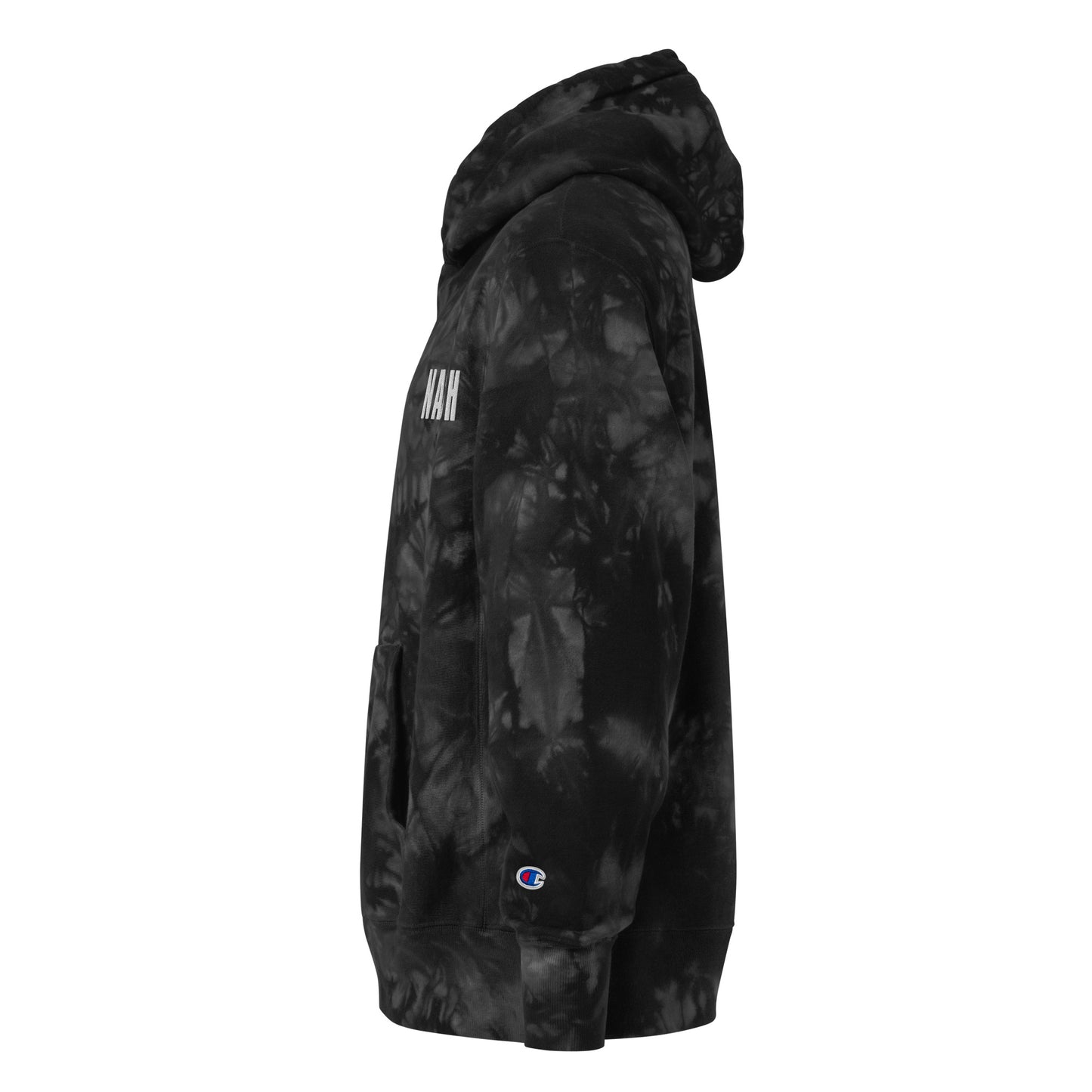 Nash Embroidered Unisex Champion tie-dye hoodie-Soul Flow Apparel
